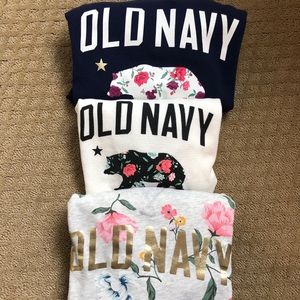 Set of 3 Old Navy shirts - size 14